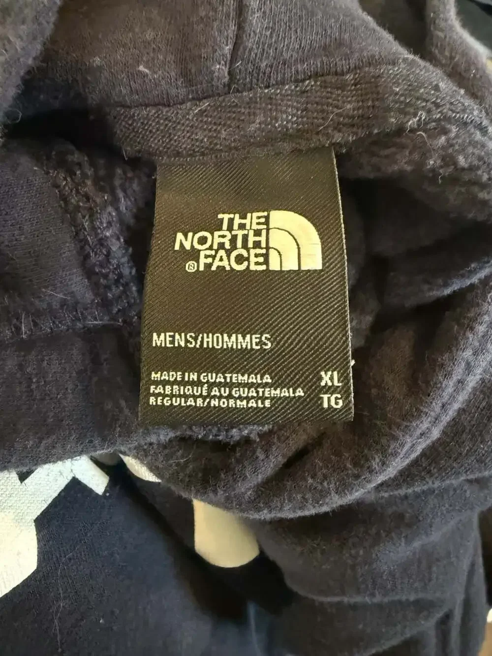 The North Face Men's Half Dome Pullover Hoodie in Navy Blue, Size XL